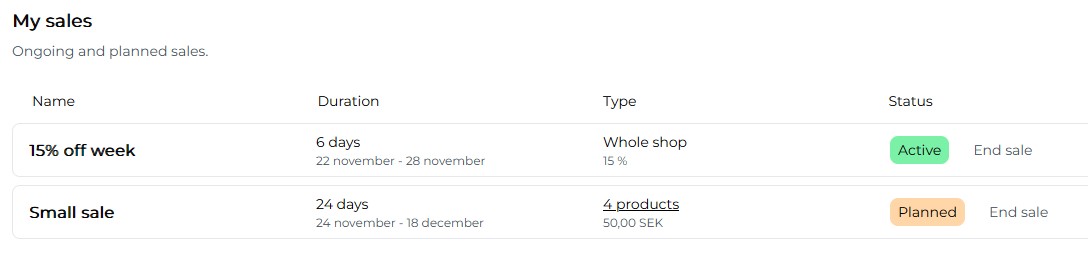 Two types of discounts...</div><div class=