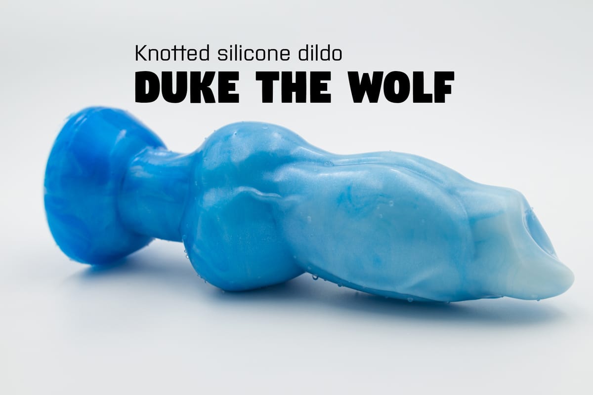 Duke the Wolf – Knotted silicone wolf dildo