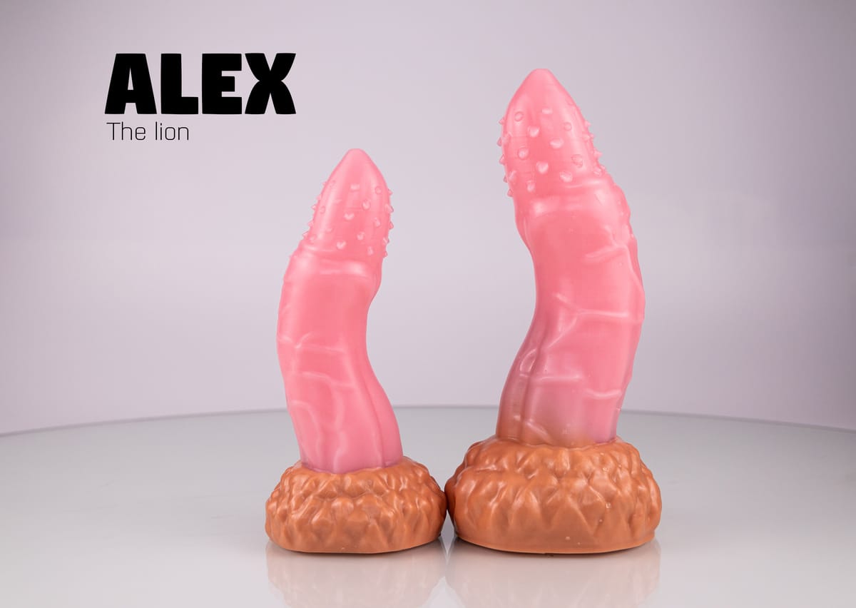Alex the Lion – Silicone feline dildo