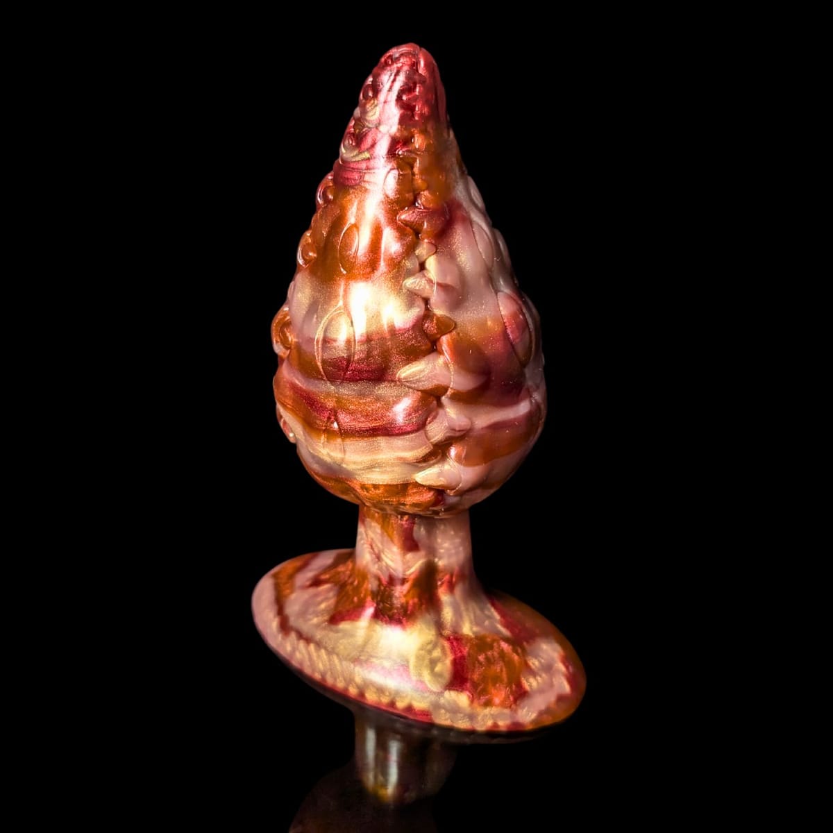 Audrey, Seymour's Bane | Marble Color | Ribbed Plant Type Butt Plug