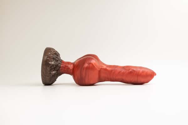 Charlie the Canine – Knotted canine silicone dildo