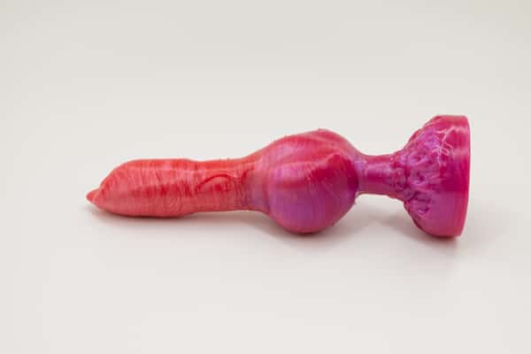 Charlie the Canine – Knotted canine silicone dildo