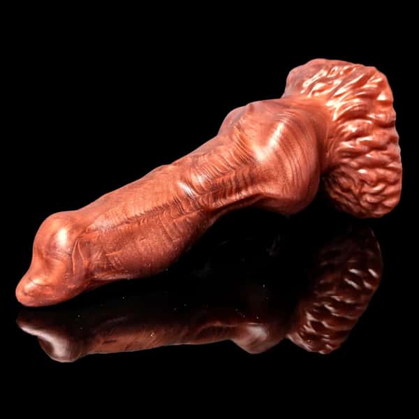 Cerberus, Hound of Hades | Solid Color | Canine Style Knotted Dildo