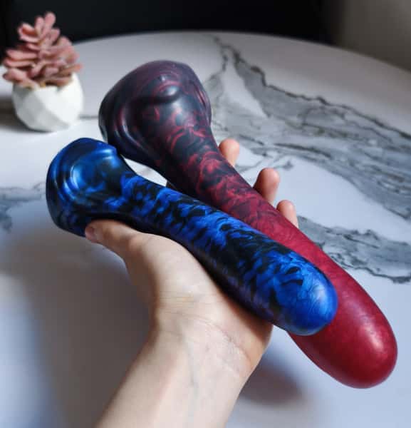 Wonder - Abstract suction cup silicone dildo smooth, customizable
