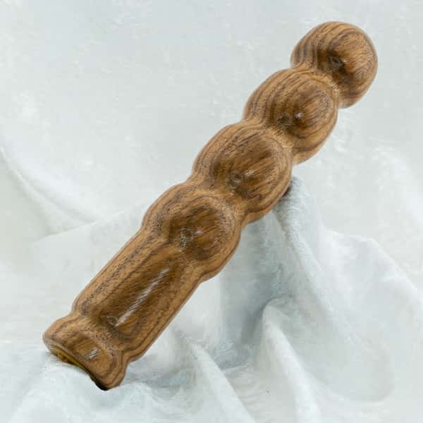 Handcrafted Zebrano Wood Dildo – Size M & L