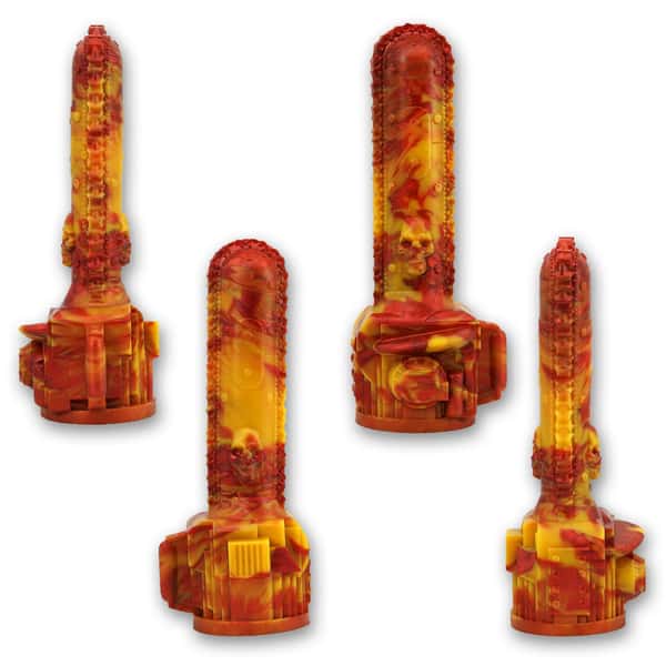 Custom Leather and Ash the Chainsaw Dildo