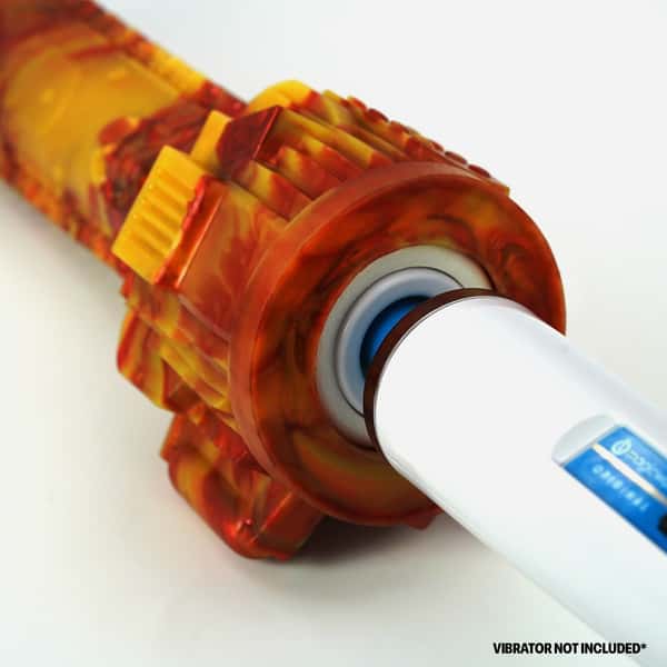 Custom Leather and Ash the Chainsaw Dildo