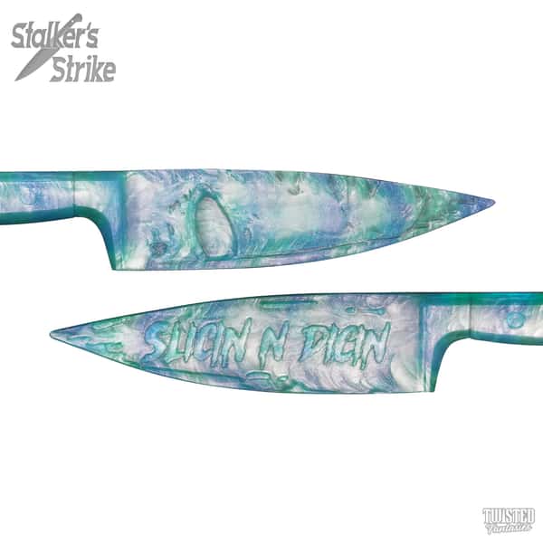 Stalker’s Strike the Spanking Paddle - UV Orange and Burgundy