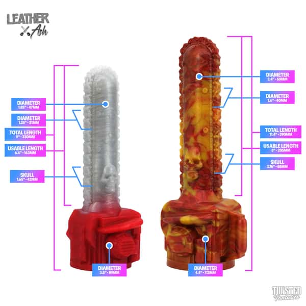 Leather and Ash the Chainsaw Dildo