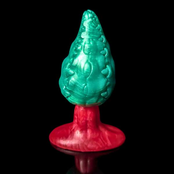 Audrey, Seymour's Bane | Split Color | Ribbed Plant Type Butt Plug