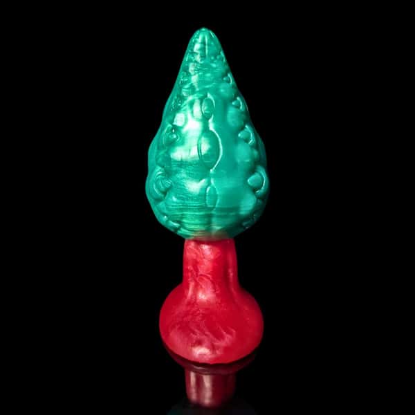 Audrey, Seymour's Bane | Split Color | Ribbed Plant Type Butt Plug