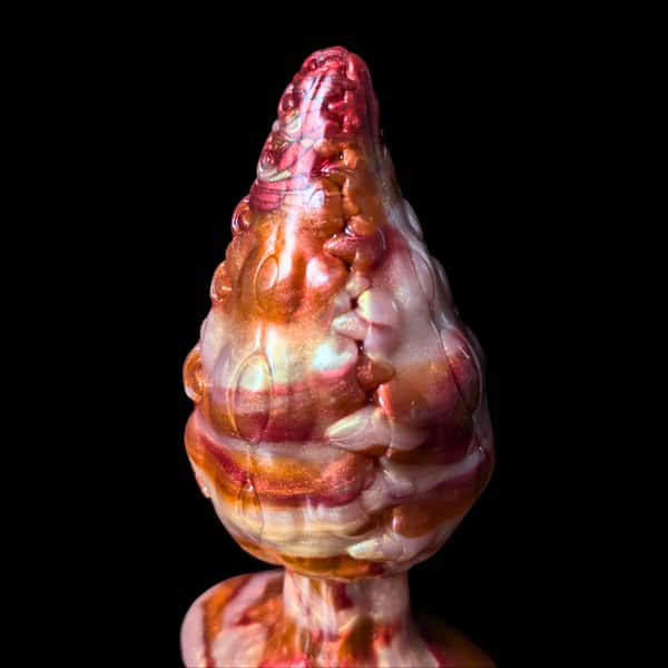 Audrey, Seymour's Bane | Marble Color | Ribbed Plant Type Butt Plug