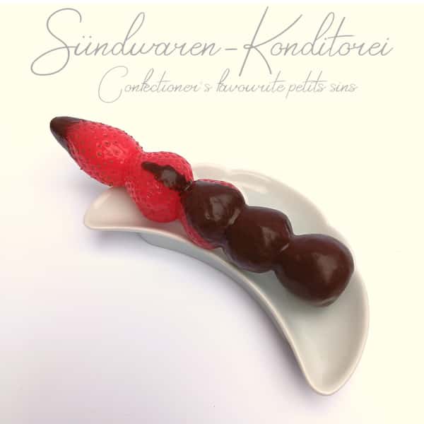 Strawberry feels forever - Strawberry skewer Siliconedildo