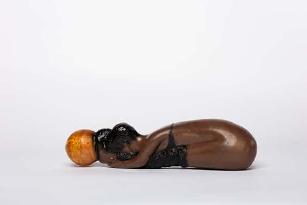 Ballerina well balanced, handmade custom silicone dildo with extra suction cup