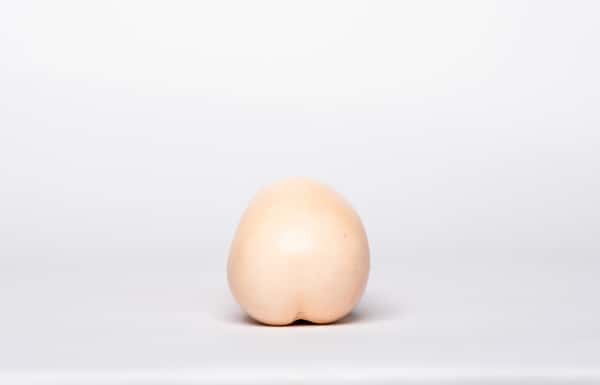 Ballerina well balanced - La Fougueuse -, handmade custom silicone dildo with extra suction cup