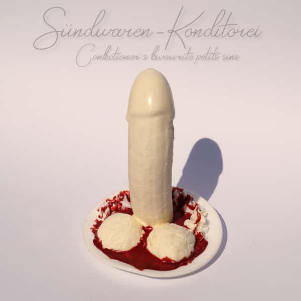 From Tokyo with love - Banana split Dildo from Suendwaren-Konditorei