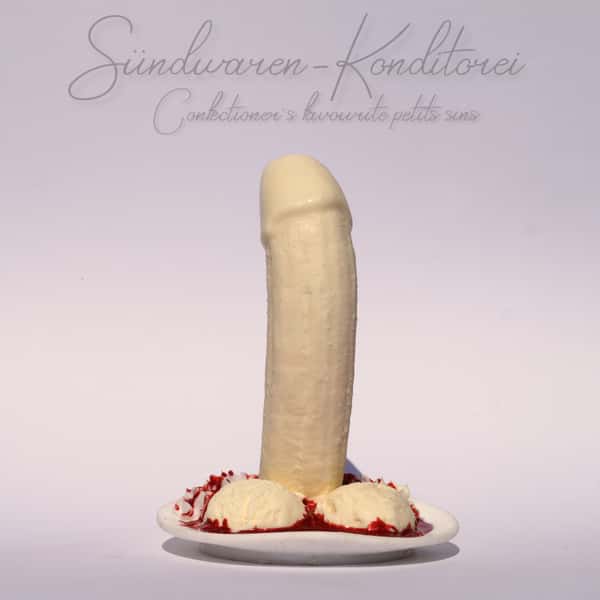 From Tokyo with love - Banana split Dildo from Suendwaren-Konditorei
