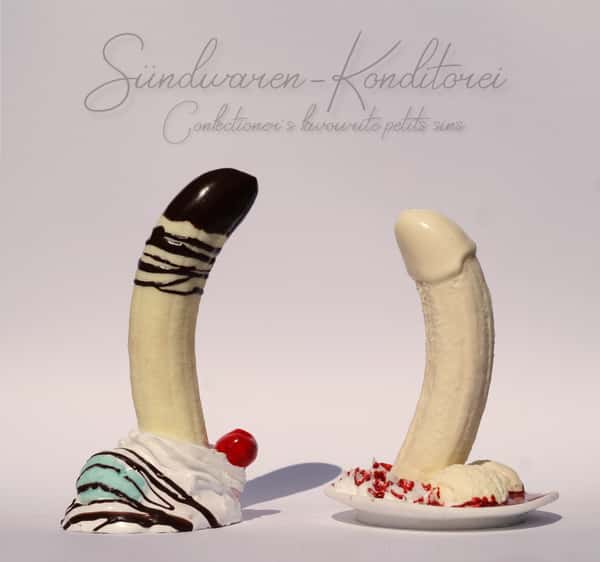 From Tokyo with love - Banana split Dildo from Suendwaren-Konditorei