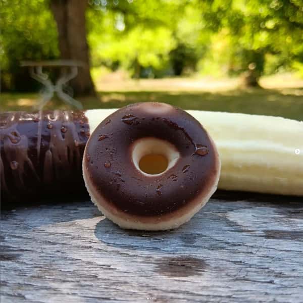 Doughnut supersoft, twinpack - handcrafted silicone Penisring by Suendwaren-Konditorei