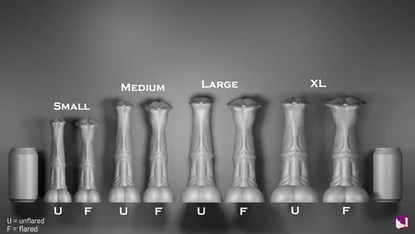 Unflared Horace the Stallion - Silicone horse dildo