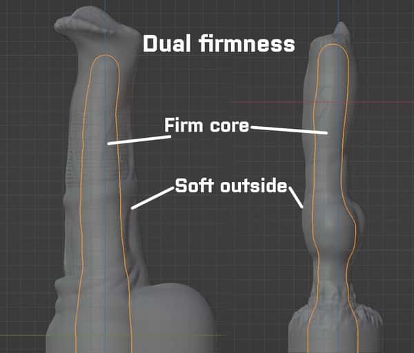 Unflared Horace the Stallion - Silicone horse dildo