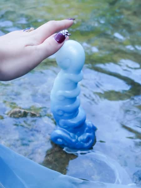 Charm - Abstract suction cup silicone dildo, customizable