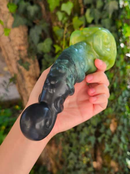 Charm - Abstract suction cup silicone dildo, customizable