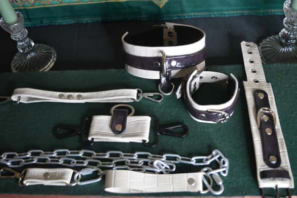omplete BDSM Hand and Neck Restraint Kit Handmade.