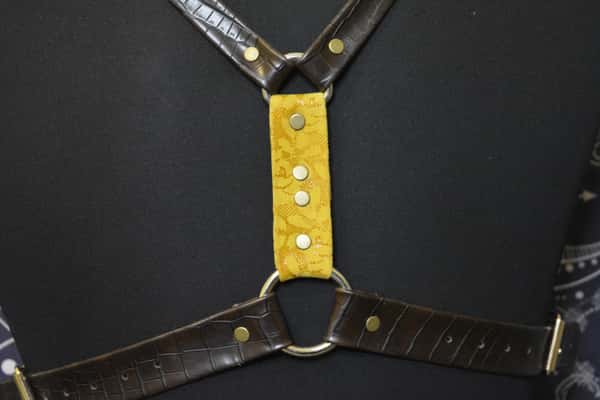 Handmade Leather Harness - Unique Creation.