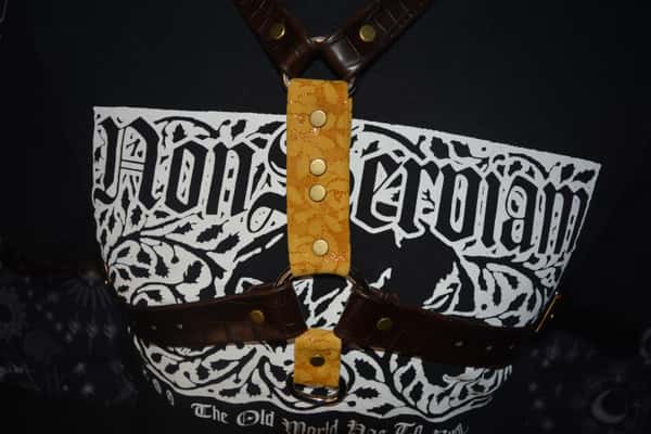 Handmade Leather Harness - Unique Creation.