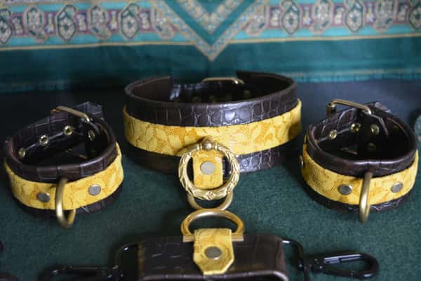 Complete handmade BDSM kit.