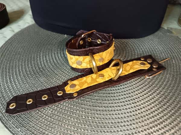 Complete handmade BDSM kit.