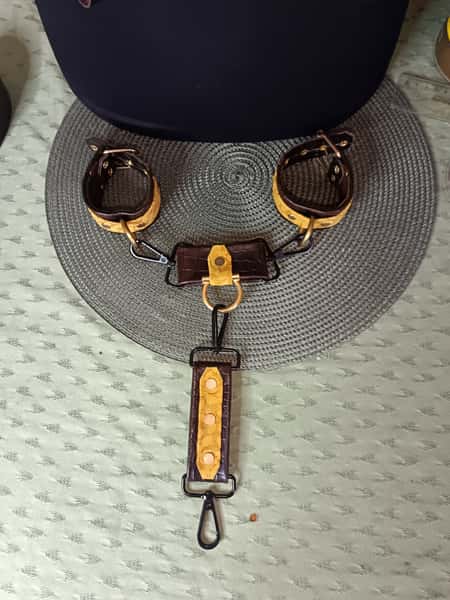 Complete handmade BDSM kit.
