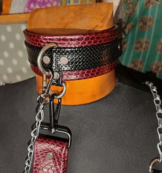 Complete Handmade Leather BDSM Bondage Kit.