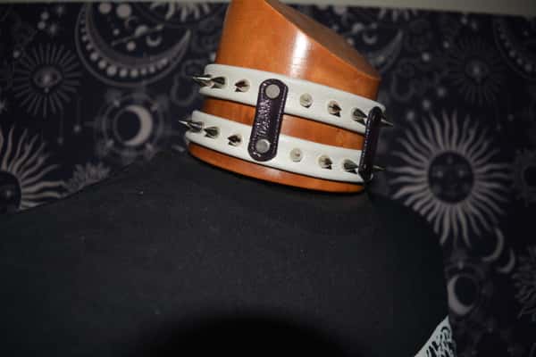 Leather Handmade Esthetic Choker.
