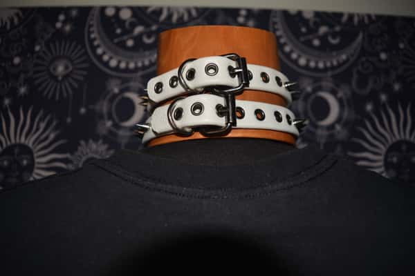 Leather Handmade Esthetic Choker.