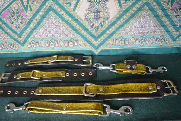 Complet Bdsm Kit, Full Leather, Handmade.