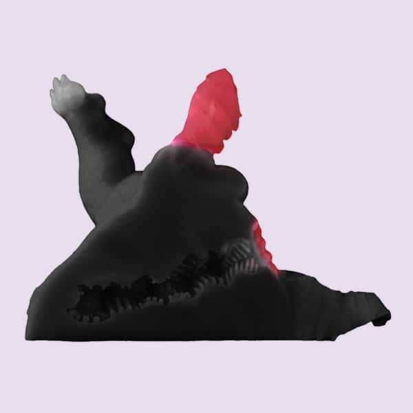 Zariel the Ash Dragon – Masturbating Furry Male Buttocks