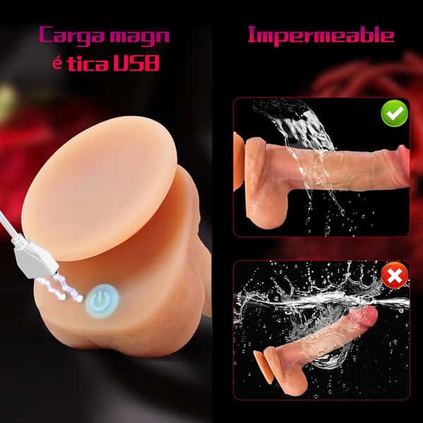 Vibrador realista